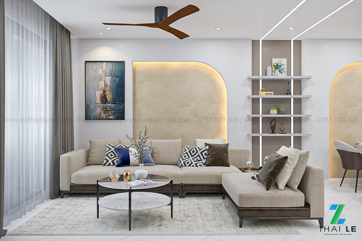 Thiết kế nội thất căn hộ Hà Đô Centrosa Garden Q.10 - 120m2